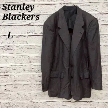 Stanley Blackers [ L ] 테일러드 자켓 코튼 린넨
