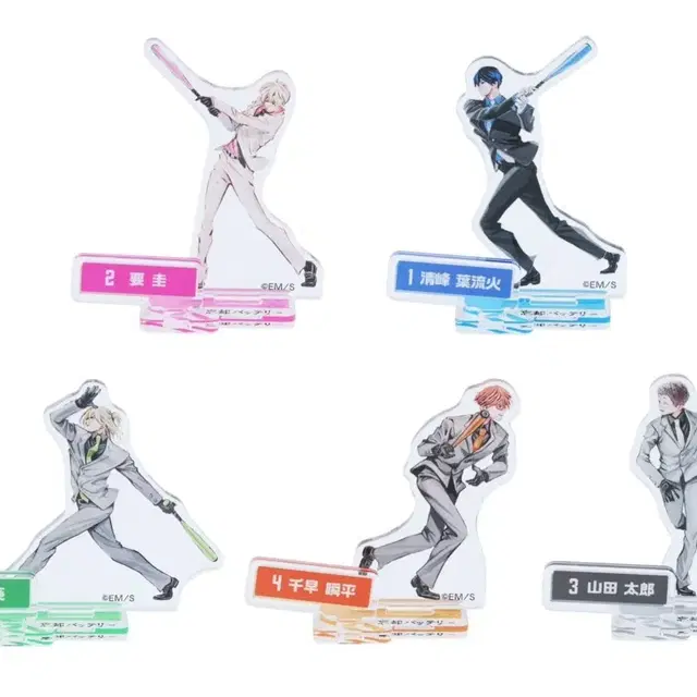 망각배터리 점프한정 정장아크릴스탠드 미니사이즈 야마다치하야 일괄양도