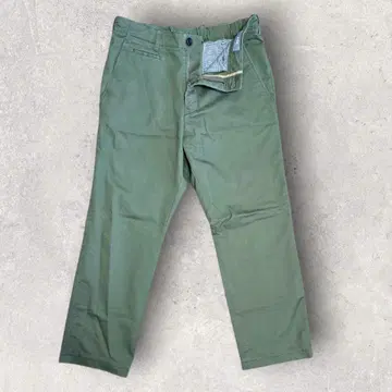 올리브 그린 SHIPS 치노 팬츠 M