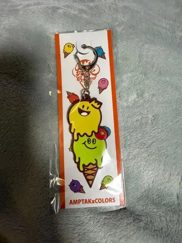 AMPTAKxCOLORS 아이스 러버 키링 아키이 푸릿츠