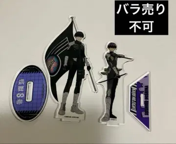 괴수 8호 호시나 소우시로 아크릴 스탠드 전 플래그 각 1점