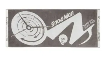 Snow Man Dome Tour 2025-2026 ON 페이스 타월