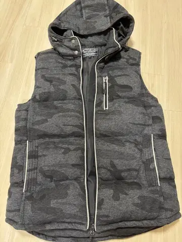 Create Barefoot 다운 베스트 사이즈 LL 후드 부착