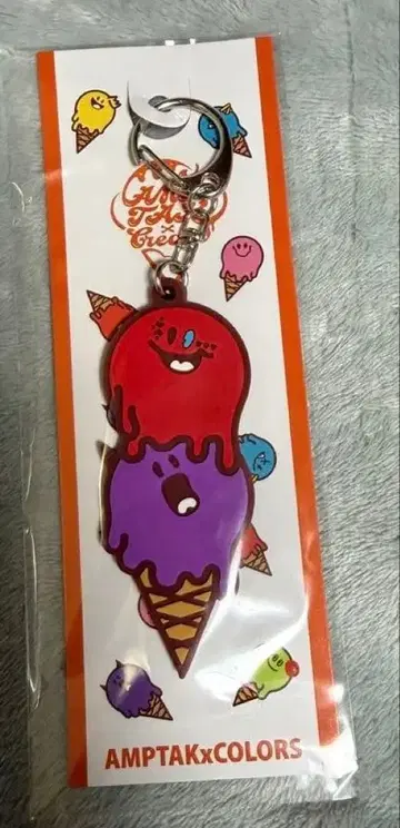AMPTAK x COLORS 앗토 마제타 아이스크림 키링