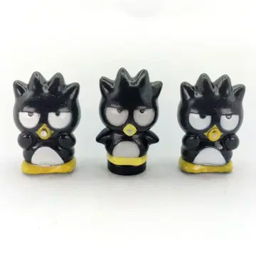 당시물 배드마츠마루 미니 소프트 비닐 피규어 3개 세트 레트로 산리오