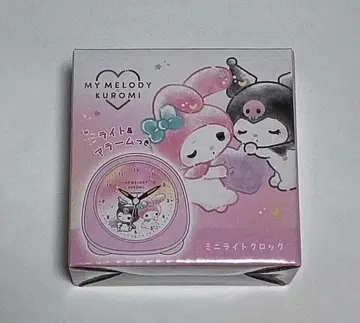 산리오 마이멜로디 알람 기능 미니 라이트 시계