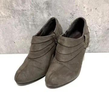 [ JELLY BEANS ] 부티 브라운 22.5cm 스웨이드 원단