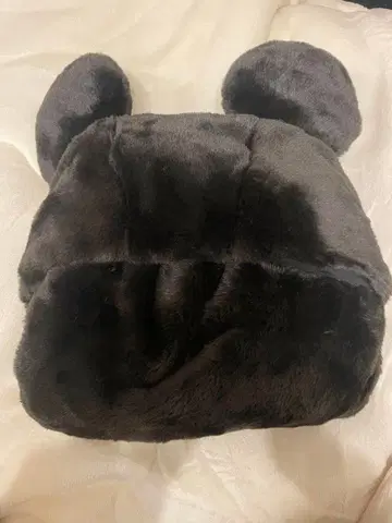 디즈니 인조 모피 판초 담요