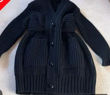 2022aw 니트 변형 디자인 코트 사이즈 2