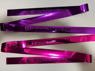 브이스포! 페스티벌 2025 은색 테이프 2종 세트 컨디션 최상