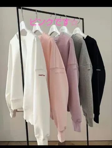 rosymonster 로지몬스터 로고 베이직 풀오버