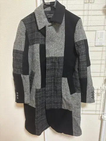 UNITED TOKYO 패치워크 스텐카라 코트 407351007