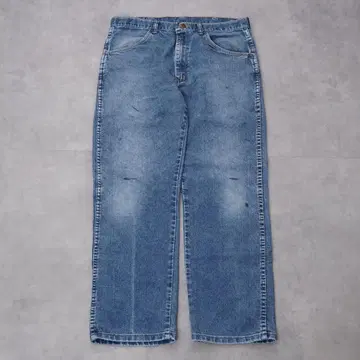 Wrangler 랭글러 W32 블루 데님 하의 파랑 구제 의류 15144