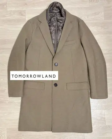 TOMORROWLAND 울 체스터 코트 x 라이너 포함