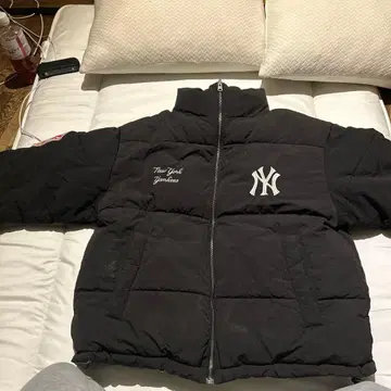 양키스 블루종 다운