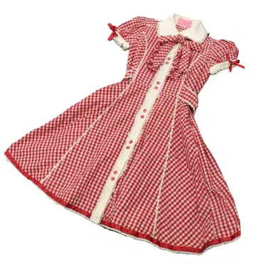 Angelic Pretty / 애니깅엄 셔츠 원피스