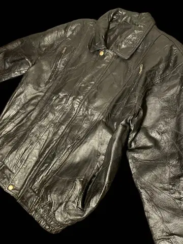 가죽 자켓 플라이트 자켓 구제 의류 남성용 여성용