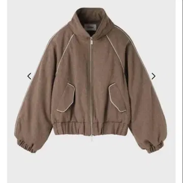 THETOE/BRIXTON TRACK JACKET brown