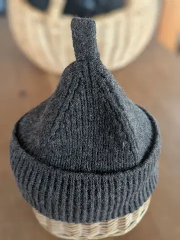 MHL. 마가렛 하우엘 니트 모자 택 포함 미사용 새상품