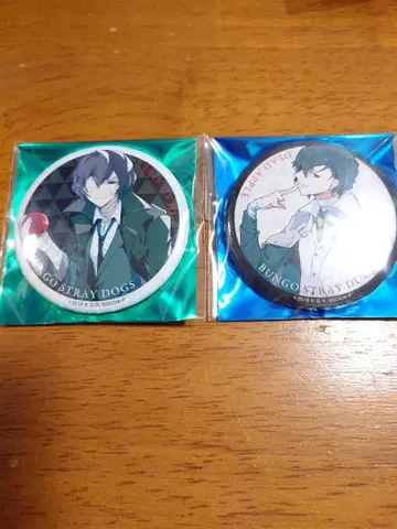 컨디션 최상 문호 스트레이독스 문스토 영화 특전 캔뱃지 원작 다자이 세트