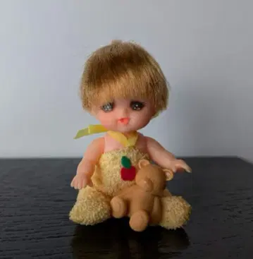 반다이 챠밍 트윈 안나 남동생 유짱 쇼와 레트로 인형 9cm