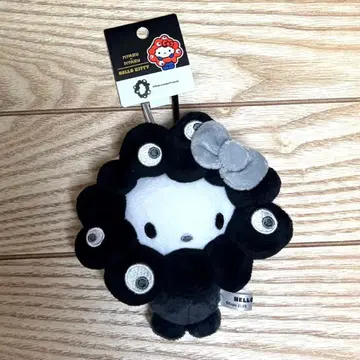EXPO2025 미야쿠미야쿠 변신 봉제 인형 BC 블랙 헬로키티