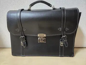 쇼와 레트로 학생 가방 블랙