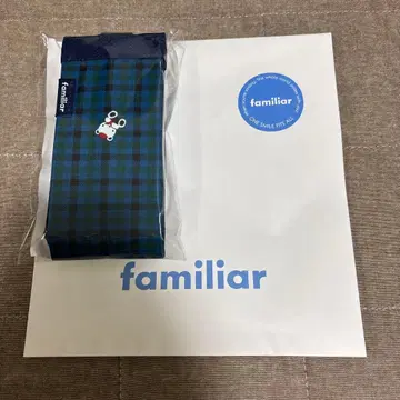 파밀리아 슈파트 블루 계열 S 사이즈 에코백 미개봉 새상품