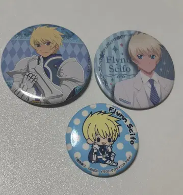 테일즈 오브 베스페리아 프렌 캔뱃지 3점