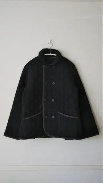 트래디셔널 웨더웨어 퀼팅 자켓 그레이