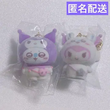 산리오 x 치이카와 (먼작귀) 쿠로미 모몽가 플로키 마스코트