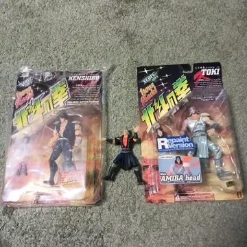 [ 새상품 미개봉 ] 북두의 권 바이오렌스 액션 피규어 켄시로 토키 세트