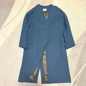 [ 새상품급 ] IENA MANTECO 마테코 울 노카라 코트