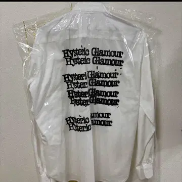 클리닝 완료 Hysteric Glamour 긴팔 셔츠 L 화이트