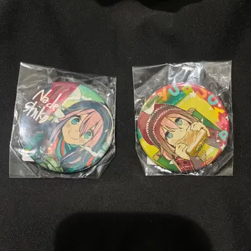유루캠 캔뱃지 컬렉션 카카미가하라 나데시코 2종 세트