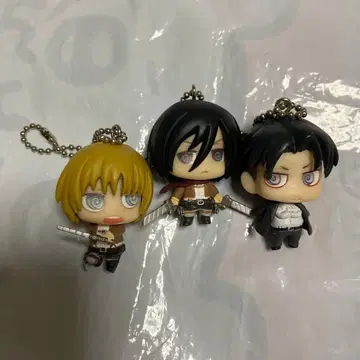 진격의 거인 카라코레 피규어 치미캐릭터 리바이 미카사 알민