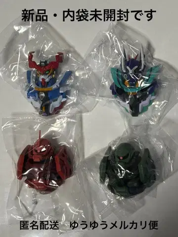 제일복권 건담 지크액스 D상 모빌슈트 헤드 마그넷 (총 4개)