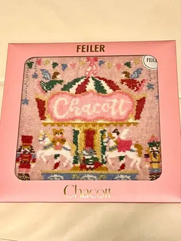 페일러 차코트 히아신스 손수건 Chacott x FEILER