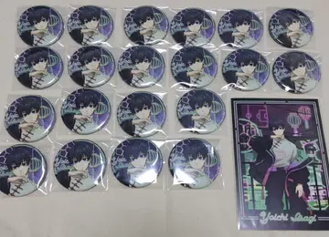 블루 록 이사기 요이치 NEON 차이나 캔뱃지 엽서 파샤코레