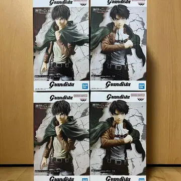 진격의 거인 grandista 리바이&엘렌 피규어 각 2개 총 4개 세트