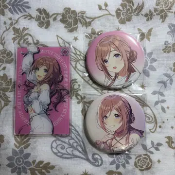 학마스 히메사키 리나미 아크릴 카드 캔뱃지 3종 세트 초심 공연