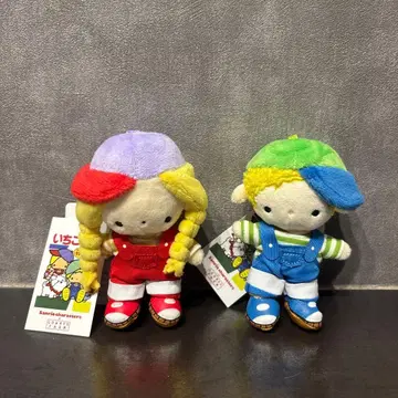 로리즈팜 딸기신문 토이 키링 파티&지미 산리오