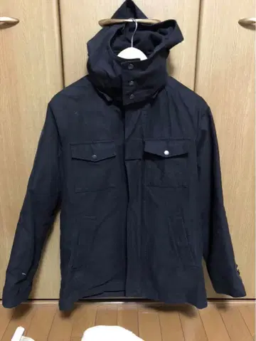 TAKEO KIKUCHI 블랙 코트