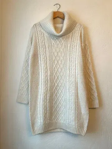 INGNI 잉그 터틀넥 니트 튜닉 M