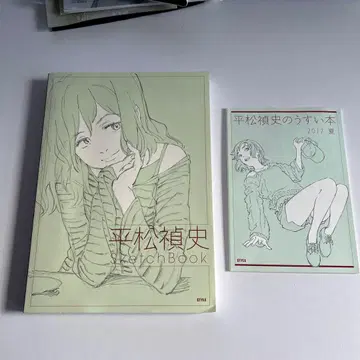 히라마츠 테이시 SketchBook 얇은 책 2017년