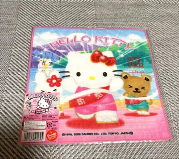 [ 미개봉 새상품 ] 지역 한정 키티 미니 타월 하코네 역전 버전