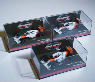 McLaren MP4 Ayrton Senna 미니카 3대 세트