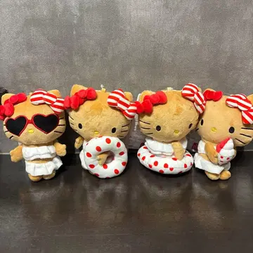 아베일 구매 일광화상 헬로키티 마스코트 참 산리오 4개 세트