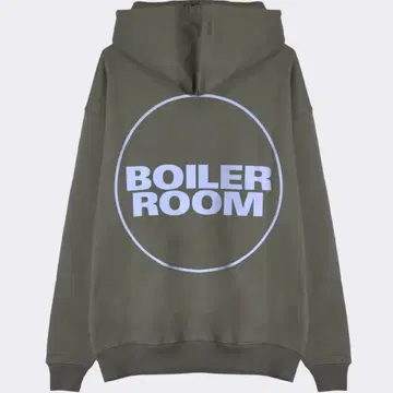 BOILER ROOM 후디 카키