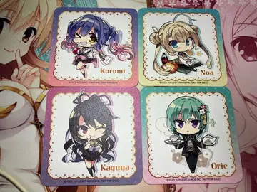 유즈 소프트 천사 소란 RE-BOOT! 콜라보 카페 코스터